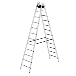 Günzburger Steigtechnik Sprossen-Stehleiter SprossenSafe R 13