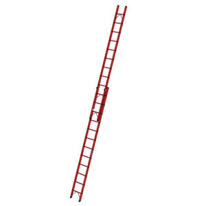Günzburger Steigtechnik Sprossen-Schiebeleiter GFK 2-teilig ohne Traverse