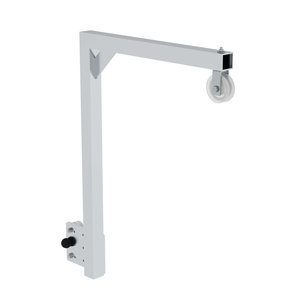 Günzburger Steigtechnik Aufzugvorrichtung für Einholm-Mastleiter mit Steigschutzschiene