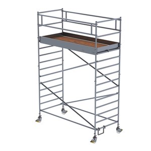 Günzburger Steigtechnik Rollgerüst 1,35 x 3,0 m mit Doppel-Plattform Plattformhöhe 3,35 m