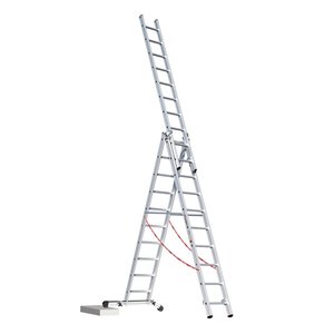 Euroline Alu-Mehrzweckleiter 3-teilig mit Vario-Traverse Nr. 30766