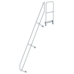 Günzburger Steigtechnik Zweiter Handlauf für Treppe mit Plattform 60°