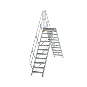 Günzburger Steigtechnik Überstieg 45° Stufenbreite 600 mm
