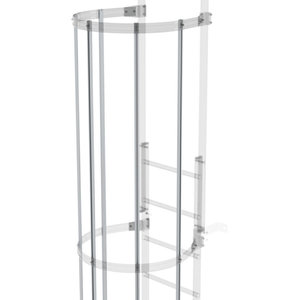 Günzburger Steigtechnik Rückenschutzstrebe für Steigleitern