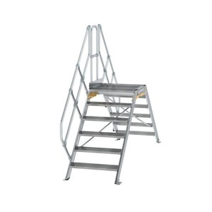 Günzburger Steigtechnik Überstieg 45° Stufenbreite 800 mm