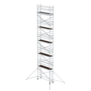 Günzburger Steigtechnik Rollgerüst 0,75 x 2,45 m mit Ausleger