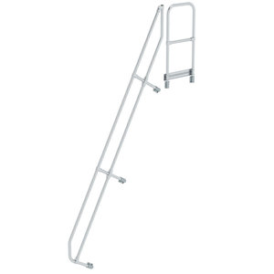 Günzburger Steigtechnik Zweiter Handlauf für Treppe mit Plattform 60°