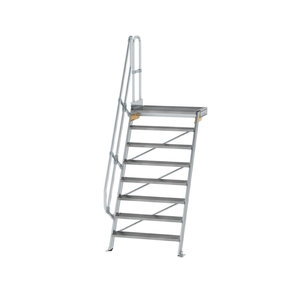 Günzburger Steigtechnik Treppe mit Plattform 60° Stufenbreite 1000 mm