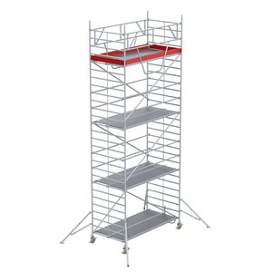 Euroline Gerüsttyp 9517 mit Auslegern und Sicherheitsaufbau (Typ 1,50 x 2,85 m)
