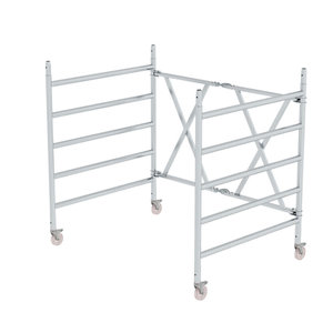 Günzburger Steigtechnik Klapprahmeneinheit mit Lenkrollen