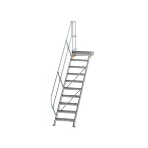 Günzburger Steigtechnik Treppe mit Plattform 45° Stufenbreite 600 mm