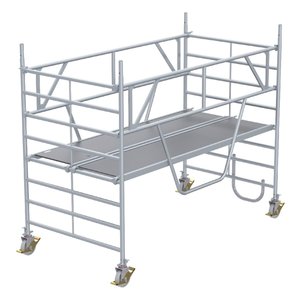 Euroline Gerüsttyp 9514 mit Sicherheitsaufbau (Typ 1,50 x 2,85 m)