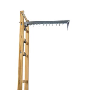 Günzburger Steigtechnik Hakenleiter Holz DIN EN 1147