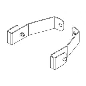 Hailo Professional Wandhalter starr 150 mm für Holm 40x20