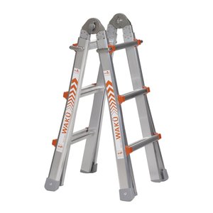 WAKÜ Teleskopleiter - 4x3 Sprossen