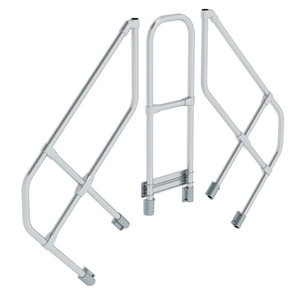 Günzburger Steigtechnik Zweiter Handlauf für Überstieg 45°