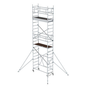 Günzburger Steigtechnik Klappgerüst 0,75 x 1,80 m mit Ausleger