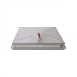 Hailo Professional HS2 aus Edelstahl 1.4301, 1200x1200 mm