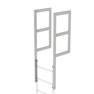 Günzburger Steigtechnik Ausstiegsholm mit Geländeransatz