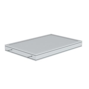 Günzburger Steigtechnik Plattform Aluminium geriffelt