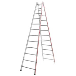 Hymer Sprossenstehleiter, beidseitig begehbar