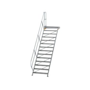 Günzburger Steigtechnik Treppe mit Plattform 45° Stufenbreite 1000 mm