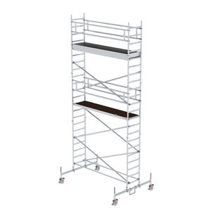 Günzburger Steigtechnik Rollgerüst 0,75 x 3,0 m mit Fahrbalken