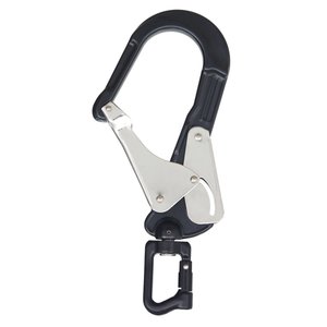 FUNCKE Rohrkarabinerhaken mit Drehwirbel OPEN-W