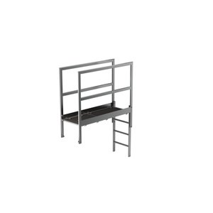 Günzburger Steigtechnik Attika-Überstieg Edelstahl Sonderlänge