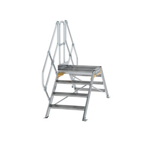 Günzburger Steigtechnik Überstieg 45° Stufenbreite 800 mm