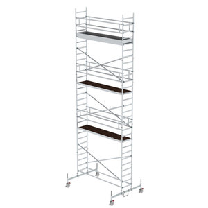 Günzburger Steigtechnik Rollgerüst 0,75 x 3,0 m mit Fahrbalken