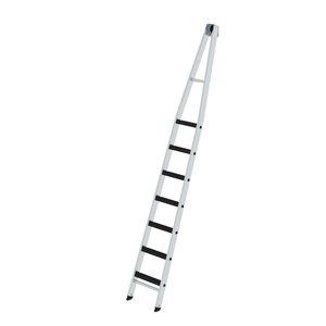 Günzburger Steigtechnik Stufen-Glasreinigerleiter Oberteil mit clip-step R13