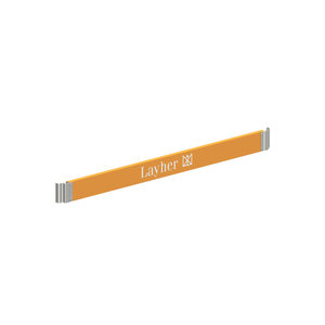 Layher FG STARO LAENGS-BORDBRETT ORANGE 1.95 M