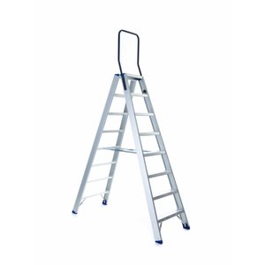 ASC Group Eurostairs Stufenstehleiter beidseitig begehbar mit Bügel