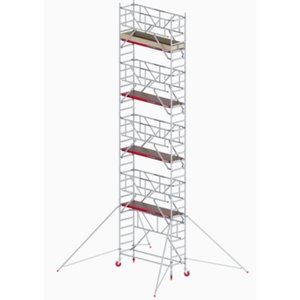 Altrex RS TOWER 41, Holzplattform 0,75m x 1,85m, Safe-Quick