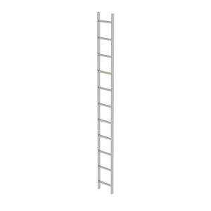 Günzburger Steigtechnik Schachtleiter Edelstahl V4A 300mm Lichte Weite