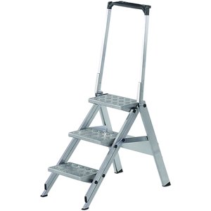 ZARGES Plazatec P - LM-Sicherheitstreppe 3 Stufen