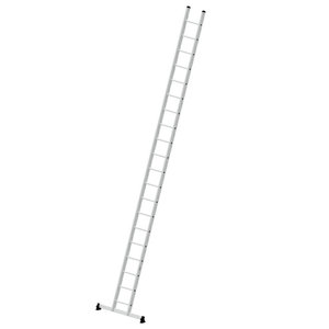 Günzburger Steigtechnik Sprossen-Anlegeleiter mit nivello®-Traverse