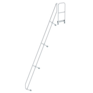 Günzburger Steigtechnik Zweiter Handlauf für Treppe mit Plattform 60°