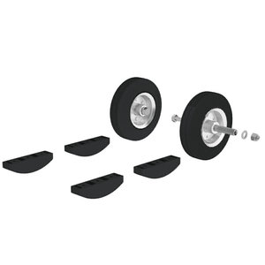 Günzburger Steigtechnik Rollensatz elektrisch ableitfähig