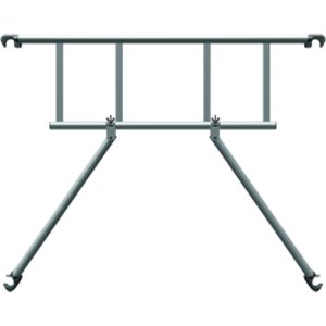 ZARGES Vorlaufendes Geländer für 2,50 m Länge