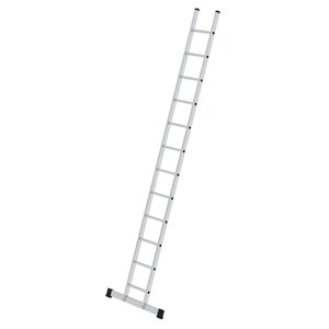 Günzburger Steigtechnik Sprossen-Anlegeleiter 350 mm breit mit Standard-Traverse