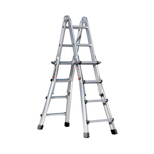 Euroline euroline  Alu-Vario-Klappleiter Nr. 316 Teleskopleiter