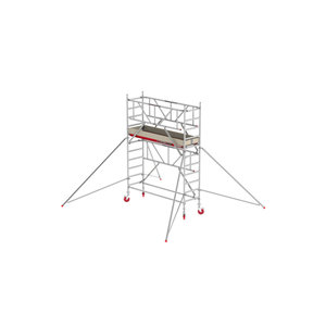 Altrex RS TOWER 41, Holzplattform 0,75m x 2,45m,  mit Safe-Quick