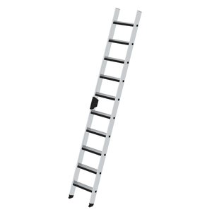 Günzburger Steigtechnik Stufen-Anlegeleiter mit relax step® ohne Traverse 