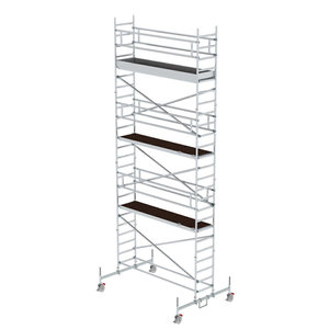 Günzburger Steigtechnik Rollgerüst 0,75 x 3,0 m mit Fahrbalken