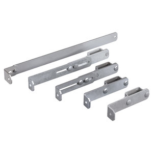 Hailo Professional Wandhalter für Holm 40x20mm, Edelstahl 1.4301