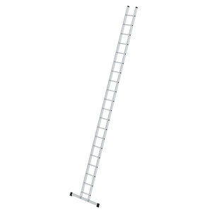 Günzburger Steigtechnik Sprossen-Anlegeleiter 350 mm breit mit Standard-Traverse