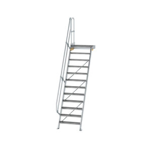 Günzburger Steigtechnik Treppe mit Plattform 60° Stufenbreite 800 mm