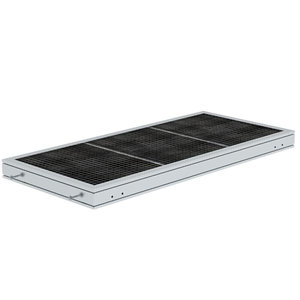 Günzburger Steigtechnik Plattform Stahl Gitterrost